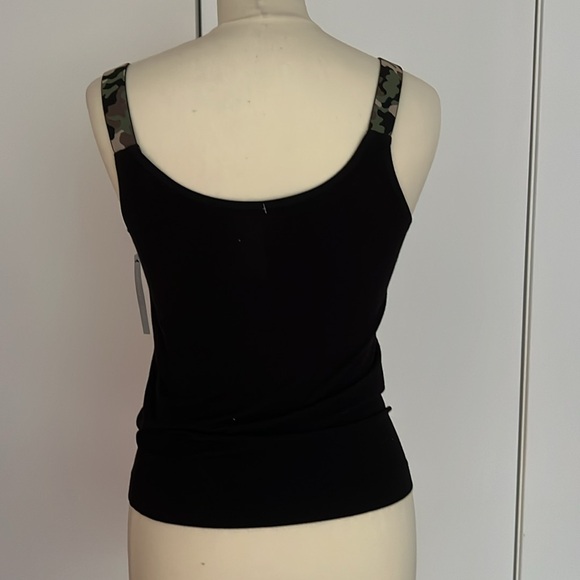 NWT “strap-its” black one size fits most tank top. - Picture 2 of 6